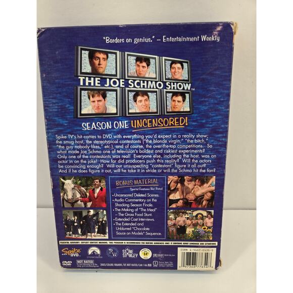 Rare* The Joe Schmo Show: Season One Uncensored! (DVD, 2003) - Picture 2 of 2